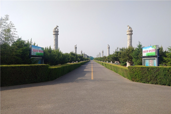 通州极乐园道路景观