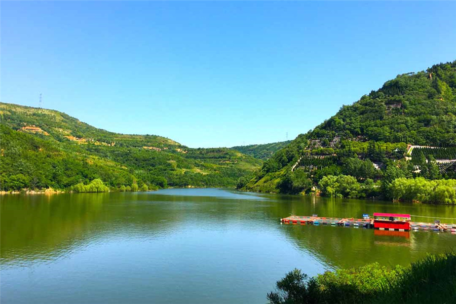 陵园水系风景