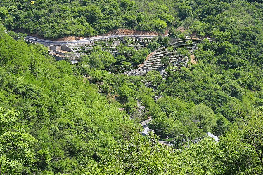 九公山墓区实拍